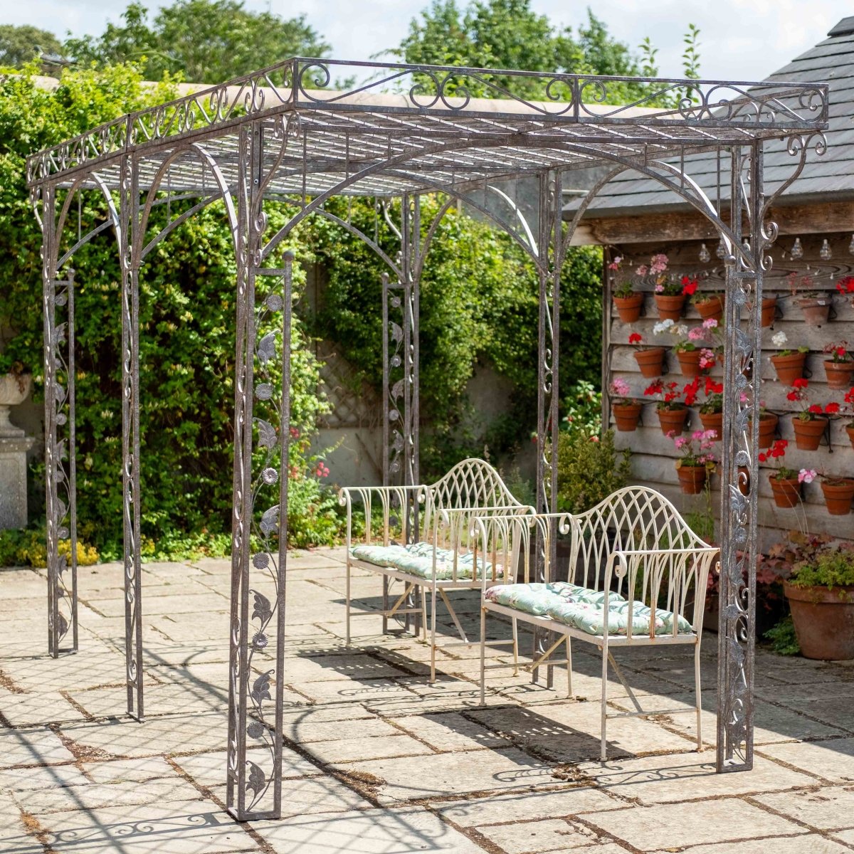 Pergola Gazebo | Antique Rust - OPULENT Co