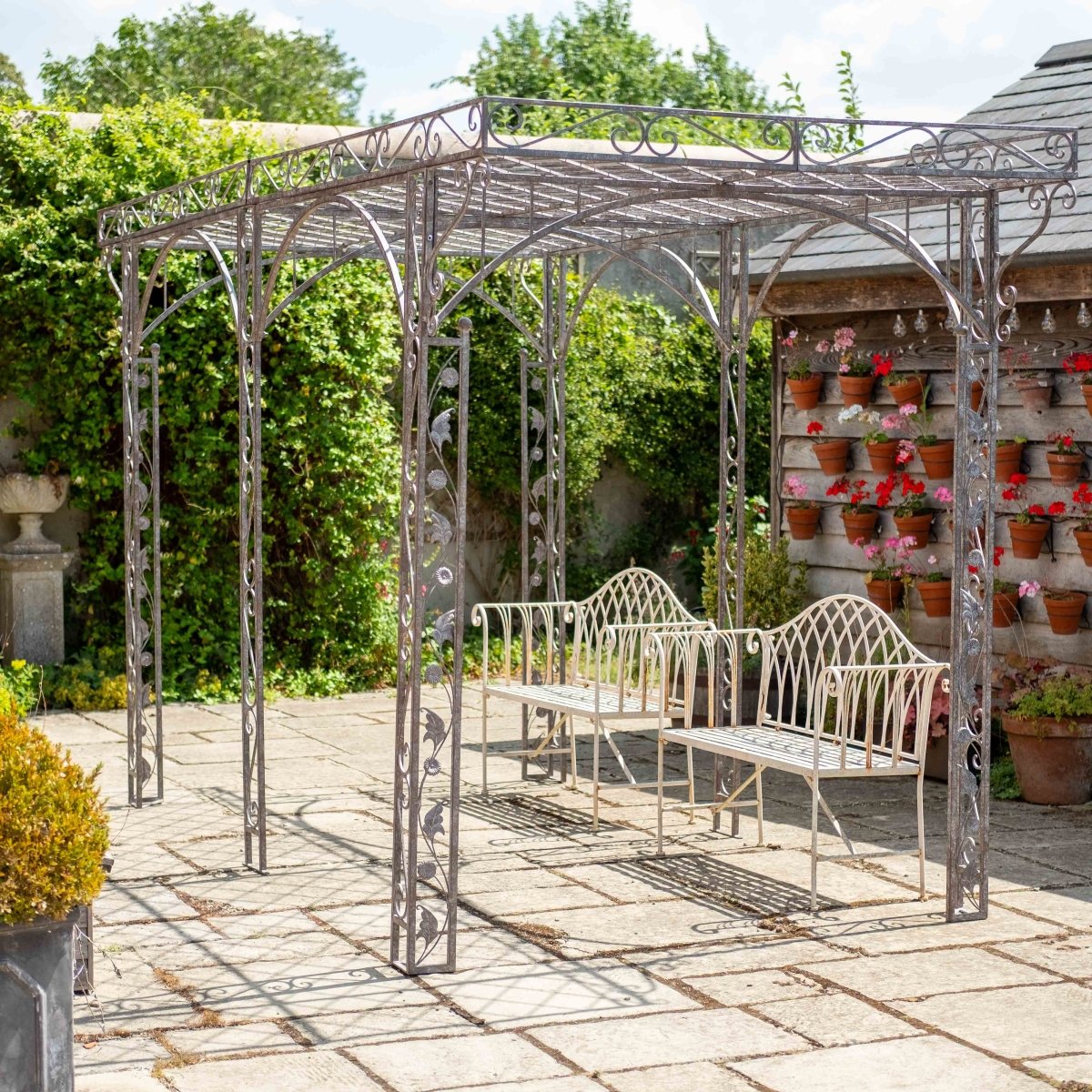 Pergola Gazebo | Antique Rust - OPULENT Co