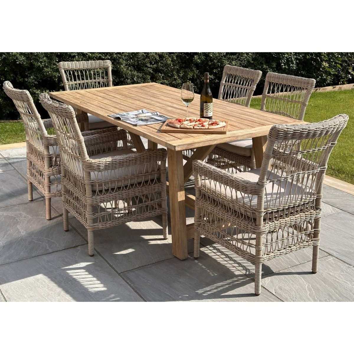 Provence Collection Outdoor Large Dining Table - OPULENT co