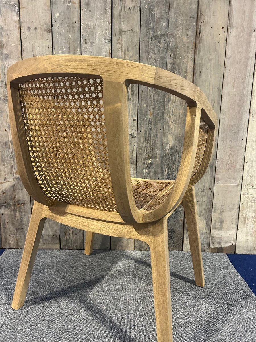 Rattan Tub Dining Chair - OPULENT Co