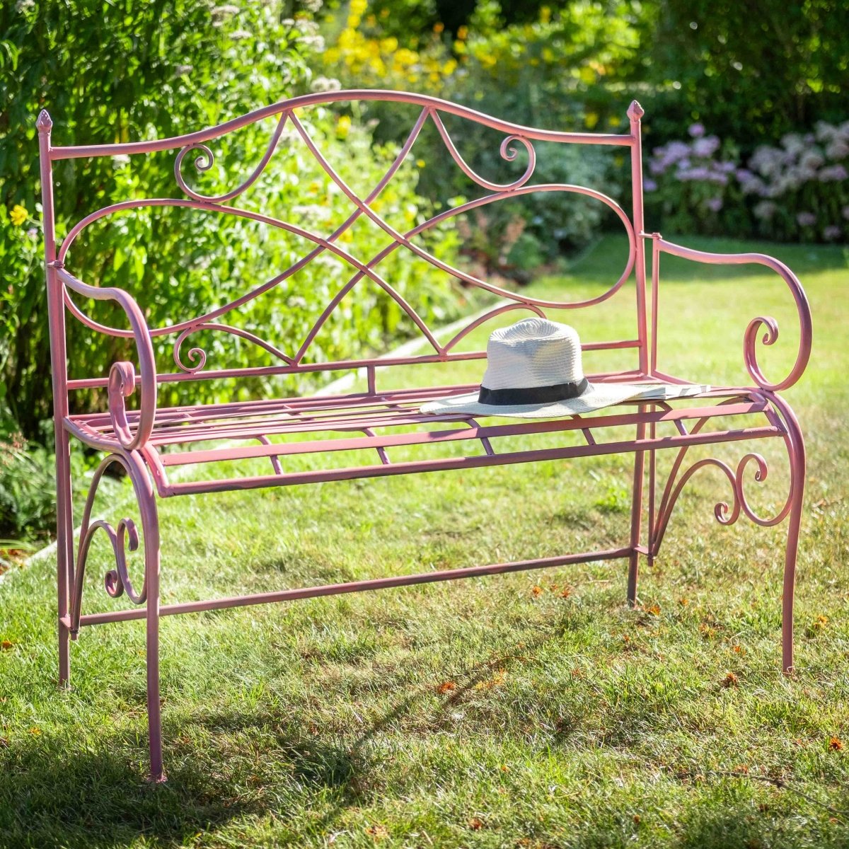 Rose Fold Bench | Rose - OPULENT co