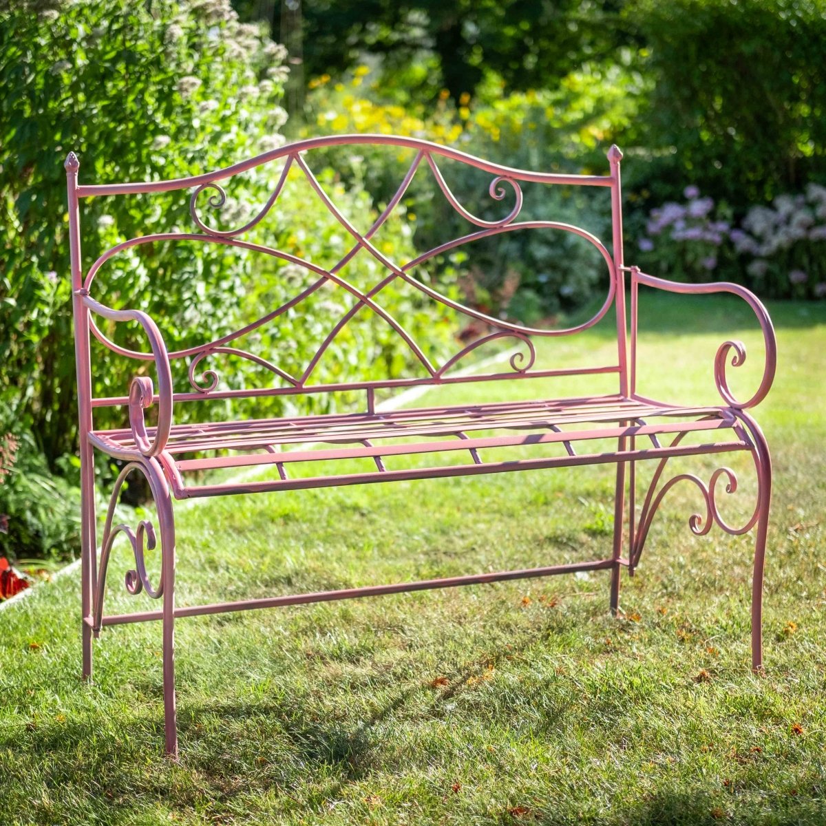 Rose Fold Bench | Rose - OPULENT co