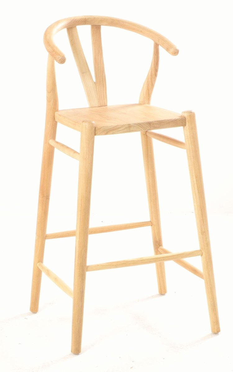 Shoreditch Solid Seat Tall Bar Stool - OPULENT Co