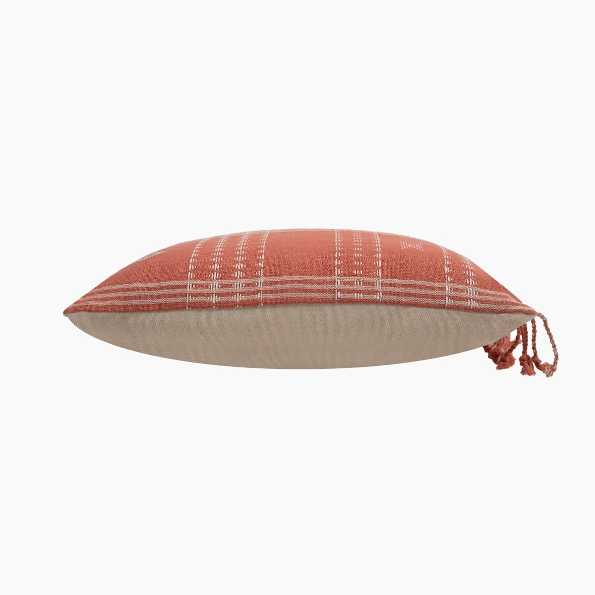 Siyali Coral Long Cotton Cushion - OPULENT Co