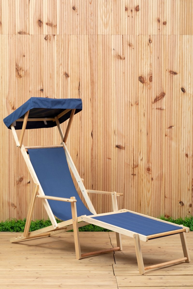 Sleeper Mansion Blue Lounger - OPULENT co