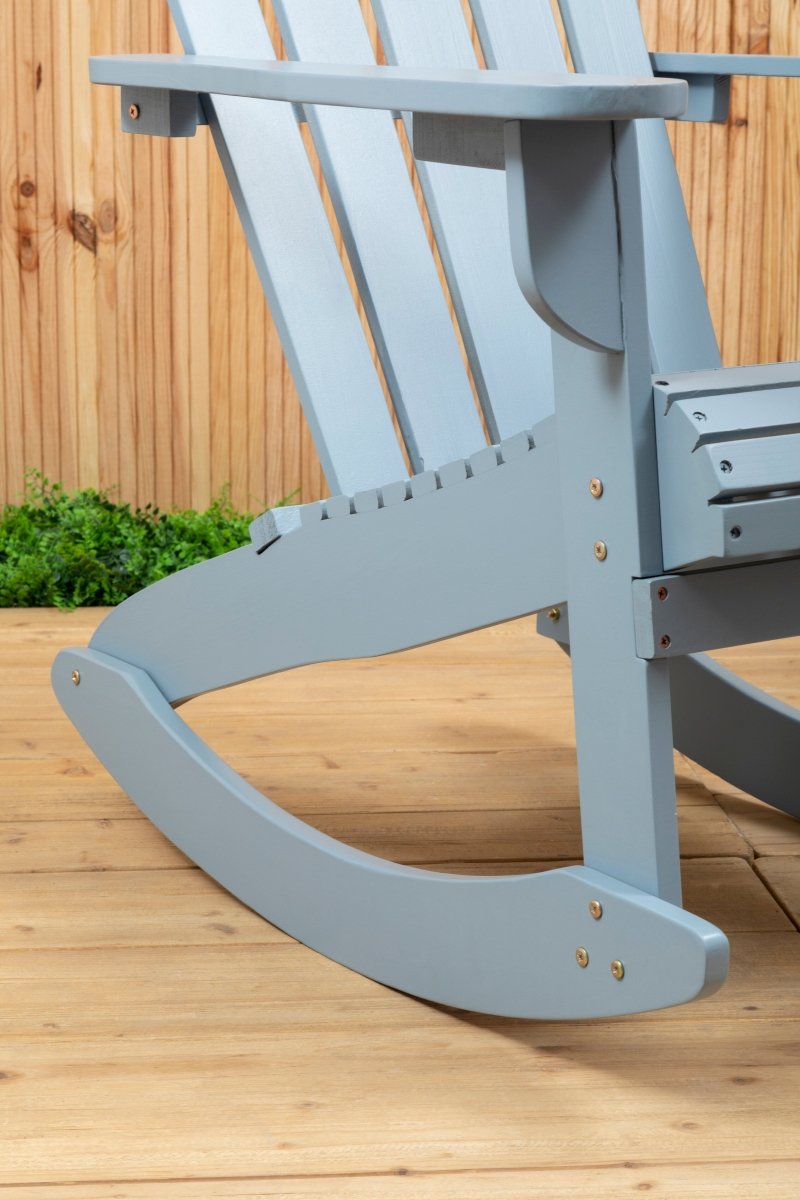 Sleeper Mansion Blue Rocking Chair - OPULENT co