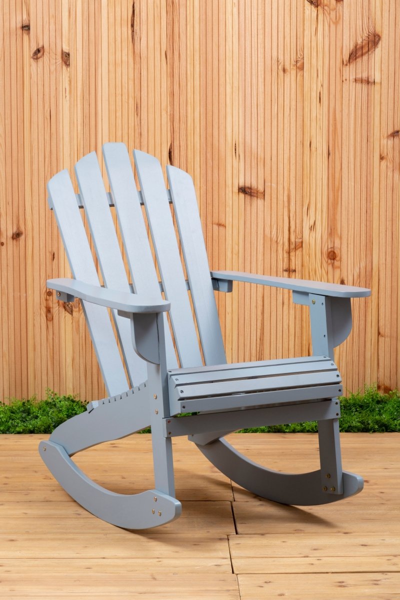 Sleeper Mansion Blue Rocking Chair - OPULENT co