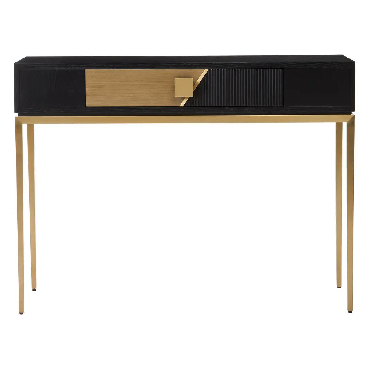 Tavoli Black And Grey Console Table - OPULENT co