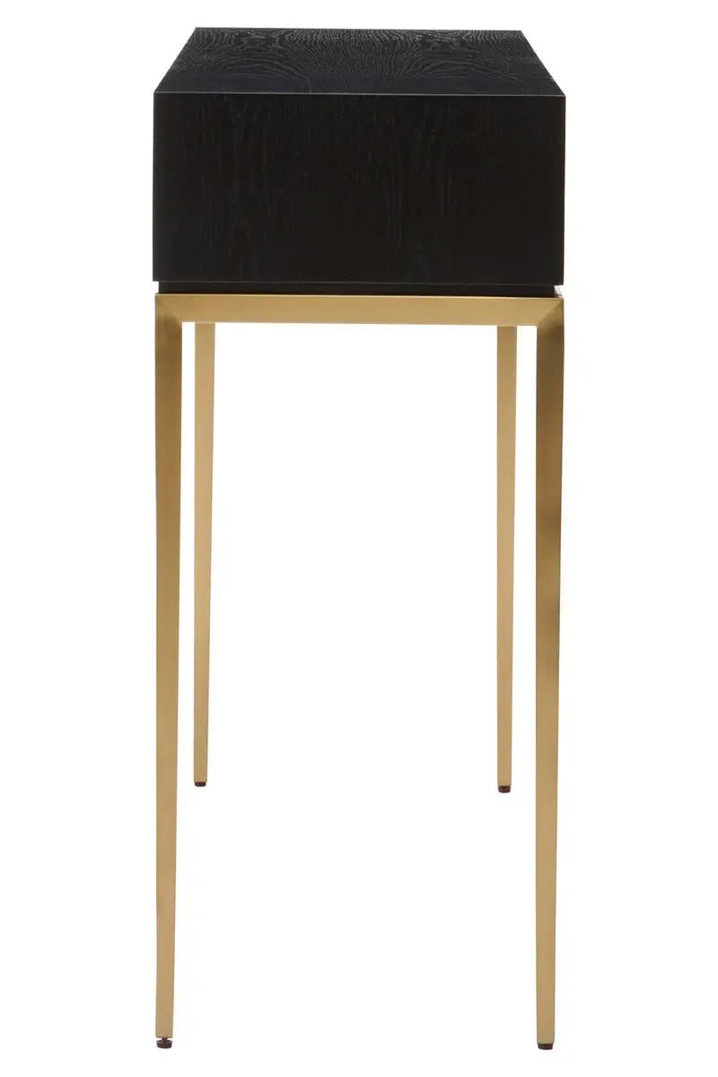 Tavoli Black And Grey Console Table - OPULENT co
