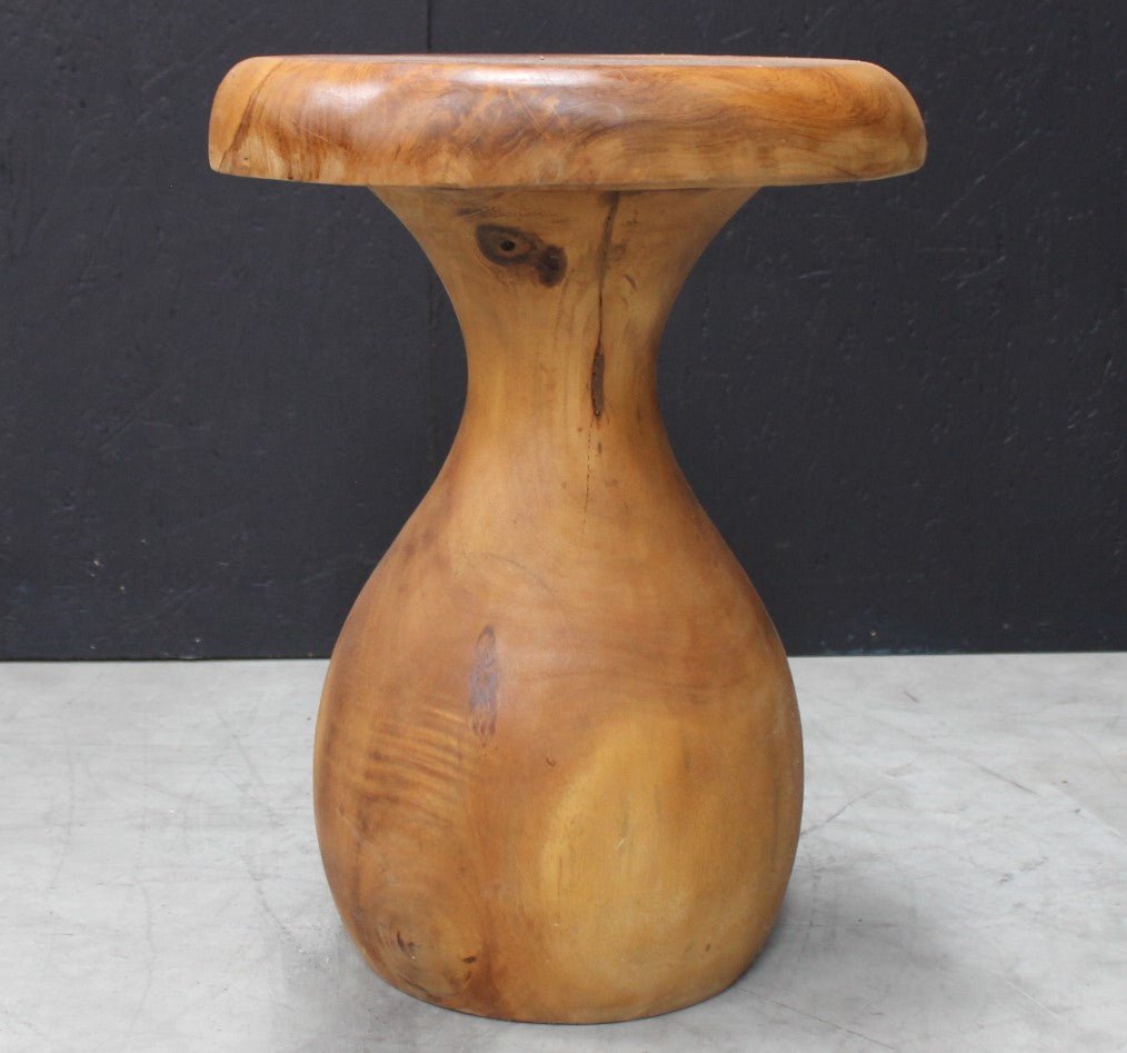 Teak Mushroom Stool - OPULENT Co