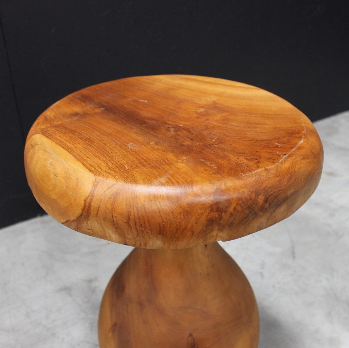 Teak Mushroom Stool - OPULENT Co