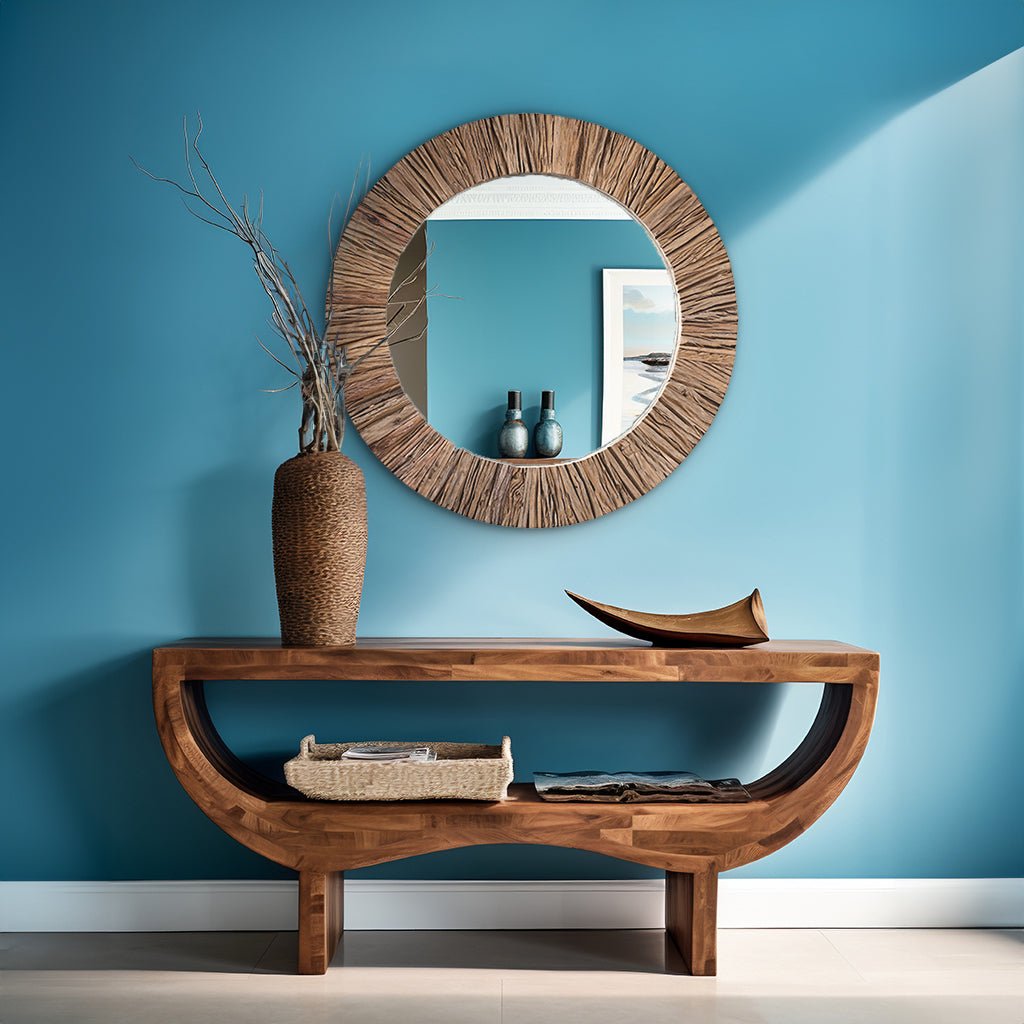 Teo Reclaimed Wood Mirror - OPULENT Co