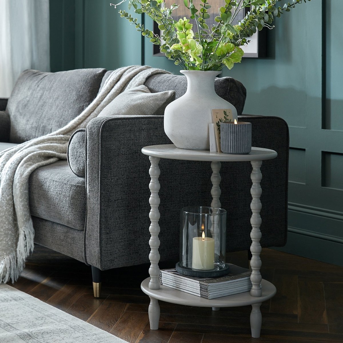 The Camden Collection Round Side Table - OPULENT Co