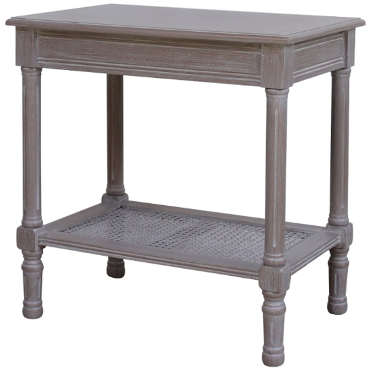 The Serene Rattan Collection Side Table - OPULENT co