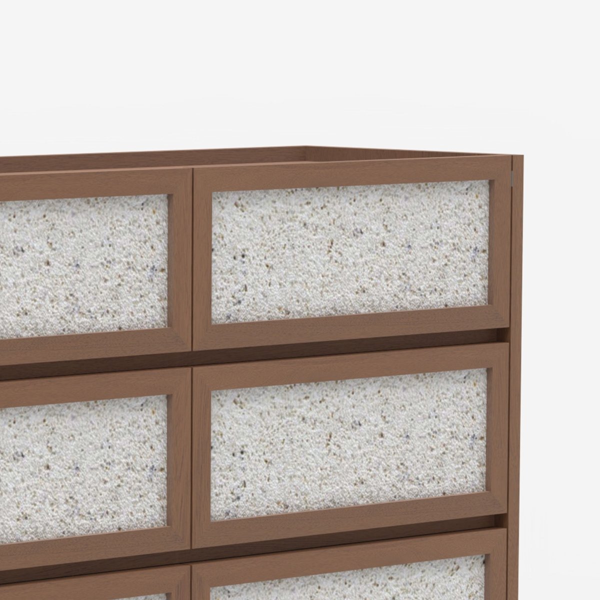 Oxy Six Drawer Chest - OPULENT Co