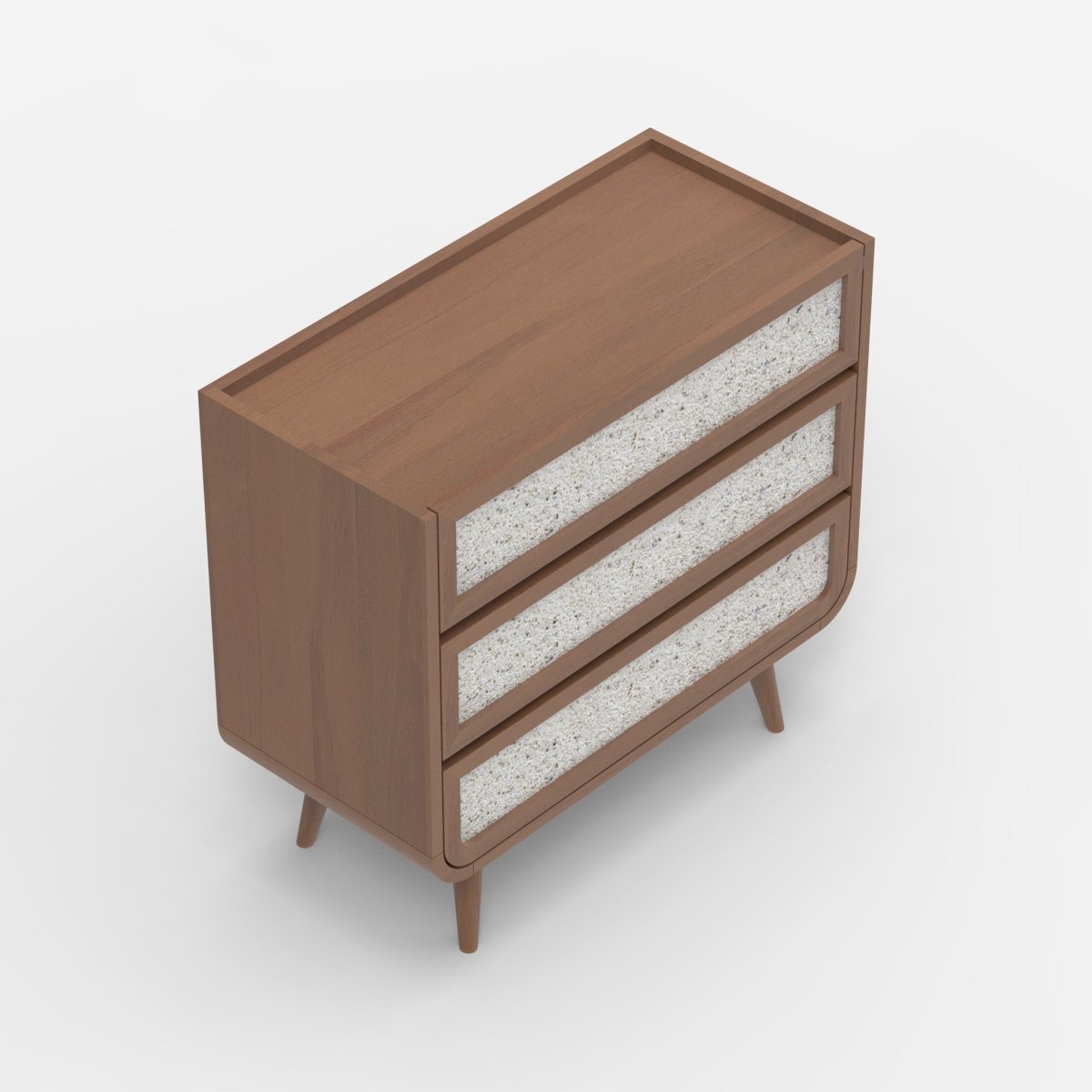Oxy Three Drawer Chest - OPULENT Co