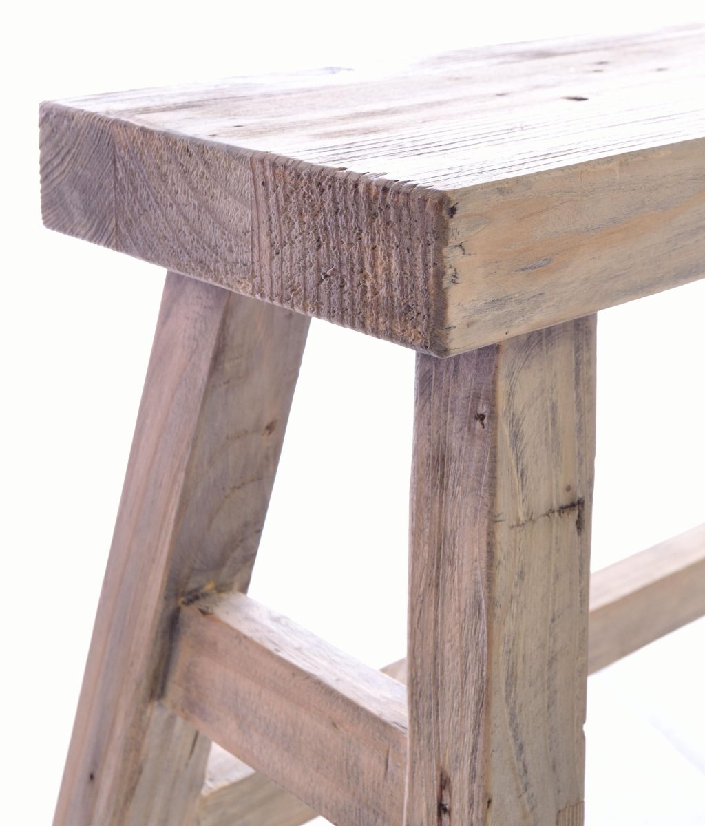 Vintage 1.1m Rustic Bench - OPULENT Co