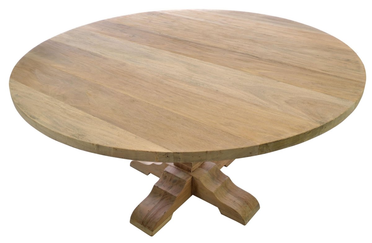 Vintage 150cm Round Dining Table - OPULENT Co