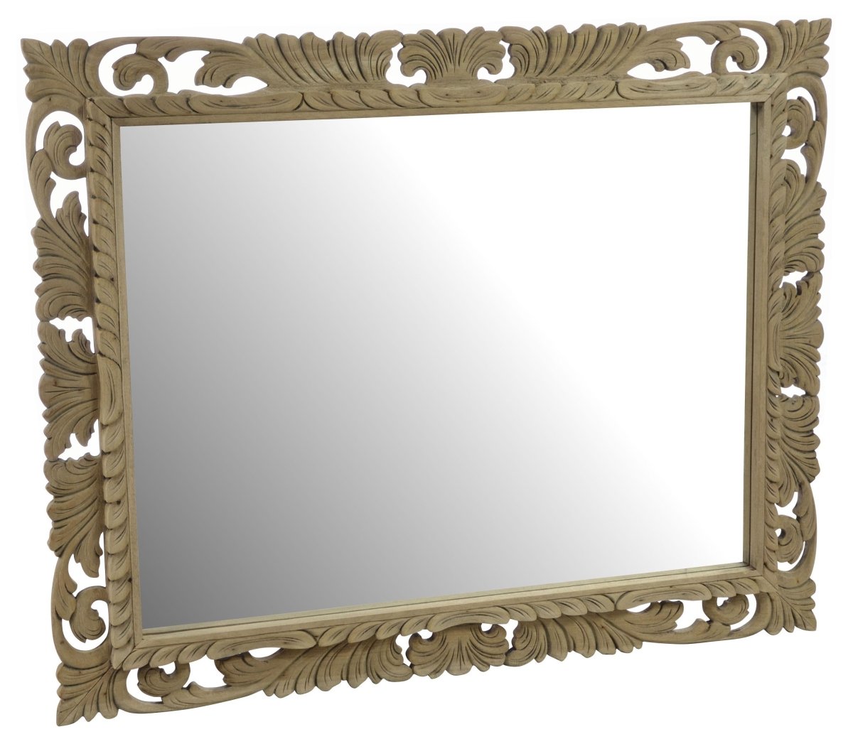 Vintage Ornate Thin Mirror - OPULENT Co
