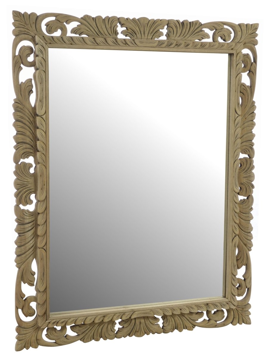 Vintage Ornate Thin Mirror - OPULENT Co