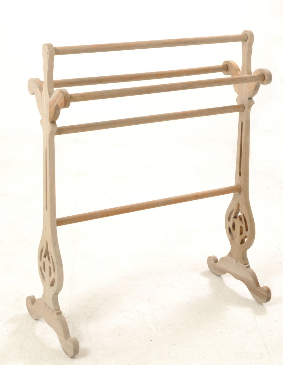 Vintage Towel Rail | Mahogany - OPULENT Co
