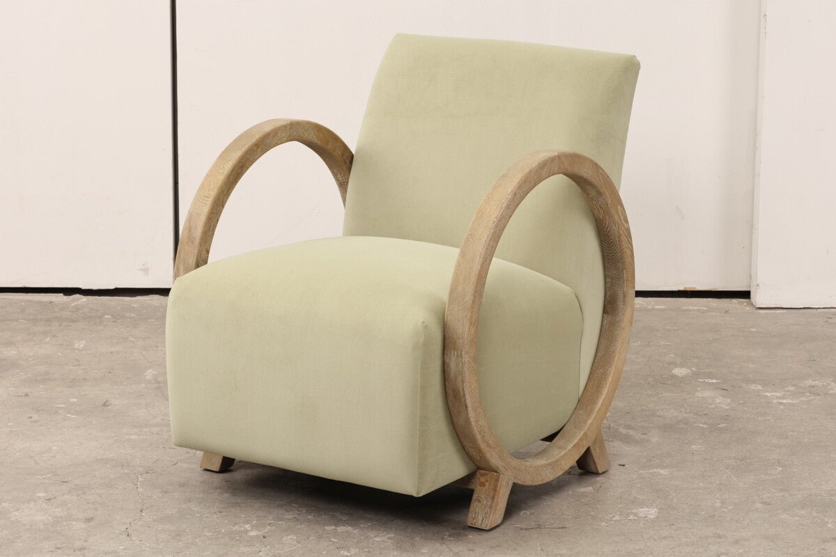 Wick Club Chair | Sage Green - OPULENT co