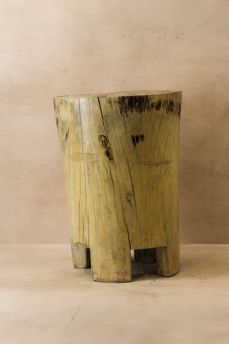 Wood Side Table - Cameroon - 9.4 - OPULENT Co