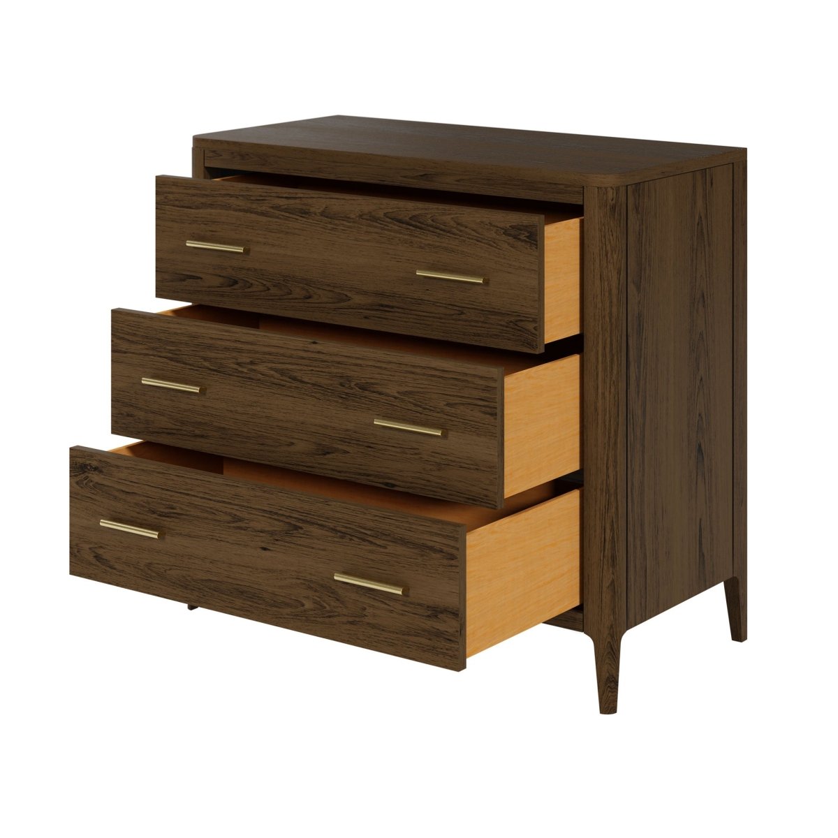 Abberley Chest of Drawers - Brown - OPULENT co
