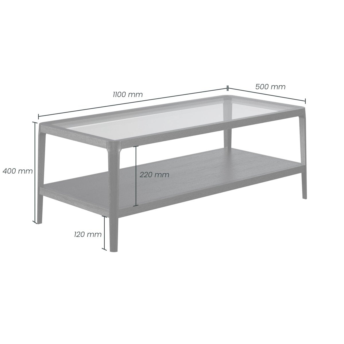 Abberley Coffee Table - Black - OPULENT co