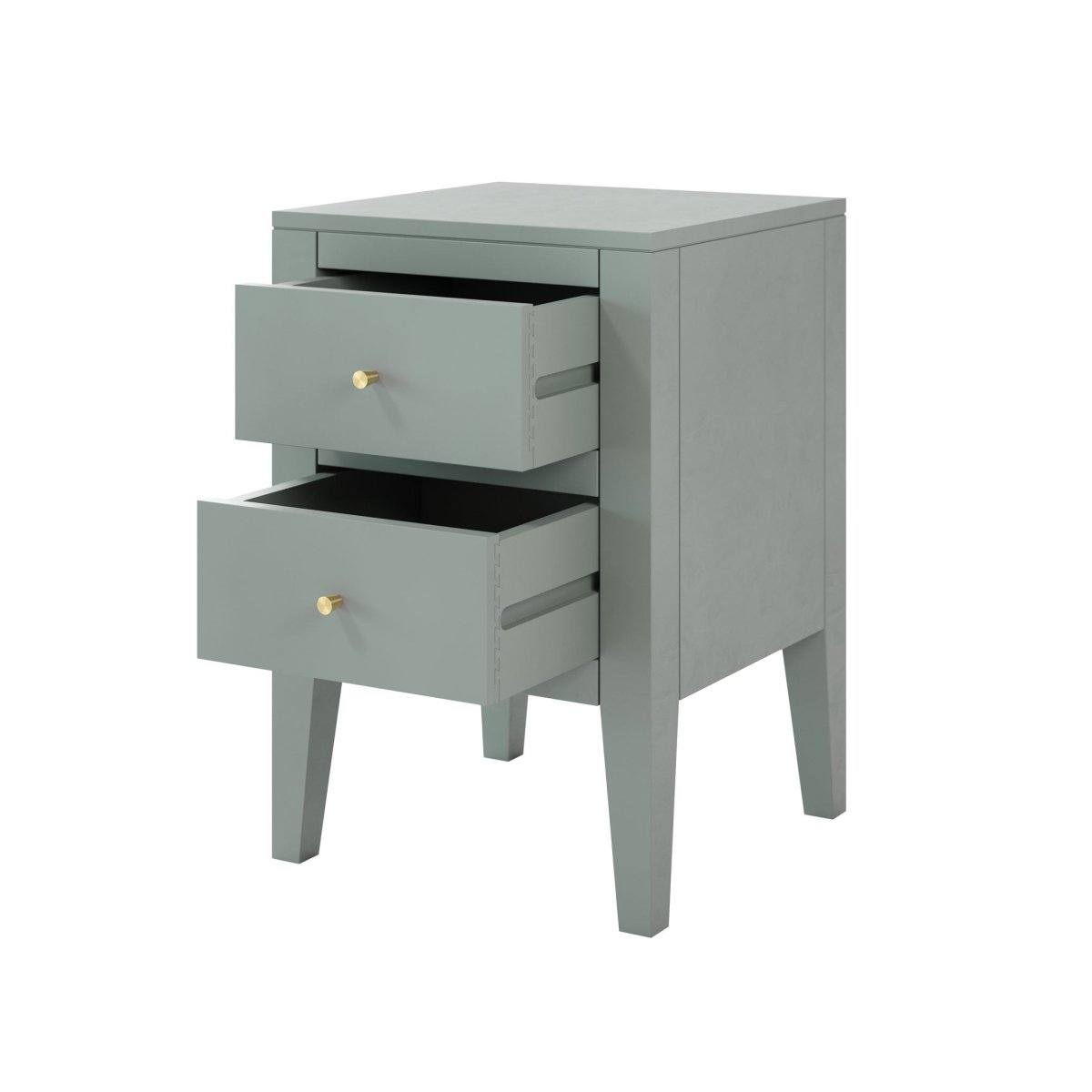 Alton Bedside - Pigeon Grey - OPULENT co