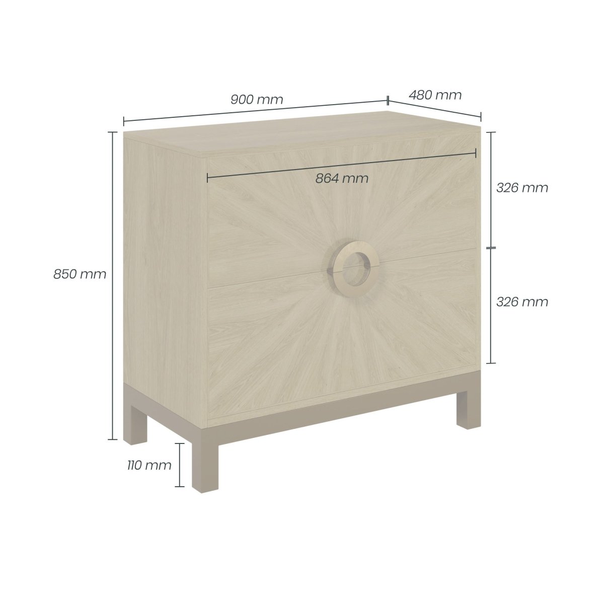 Easton Chest Of Drawers - OPULENT co