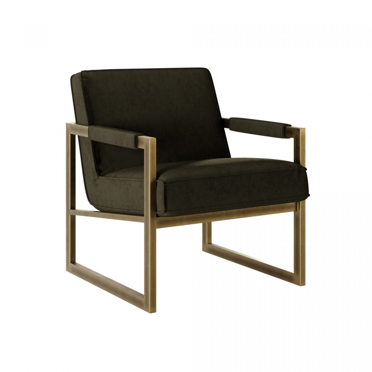 Mickleton Club Chair - Olive - OPULENT co