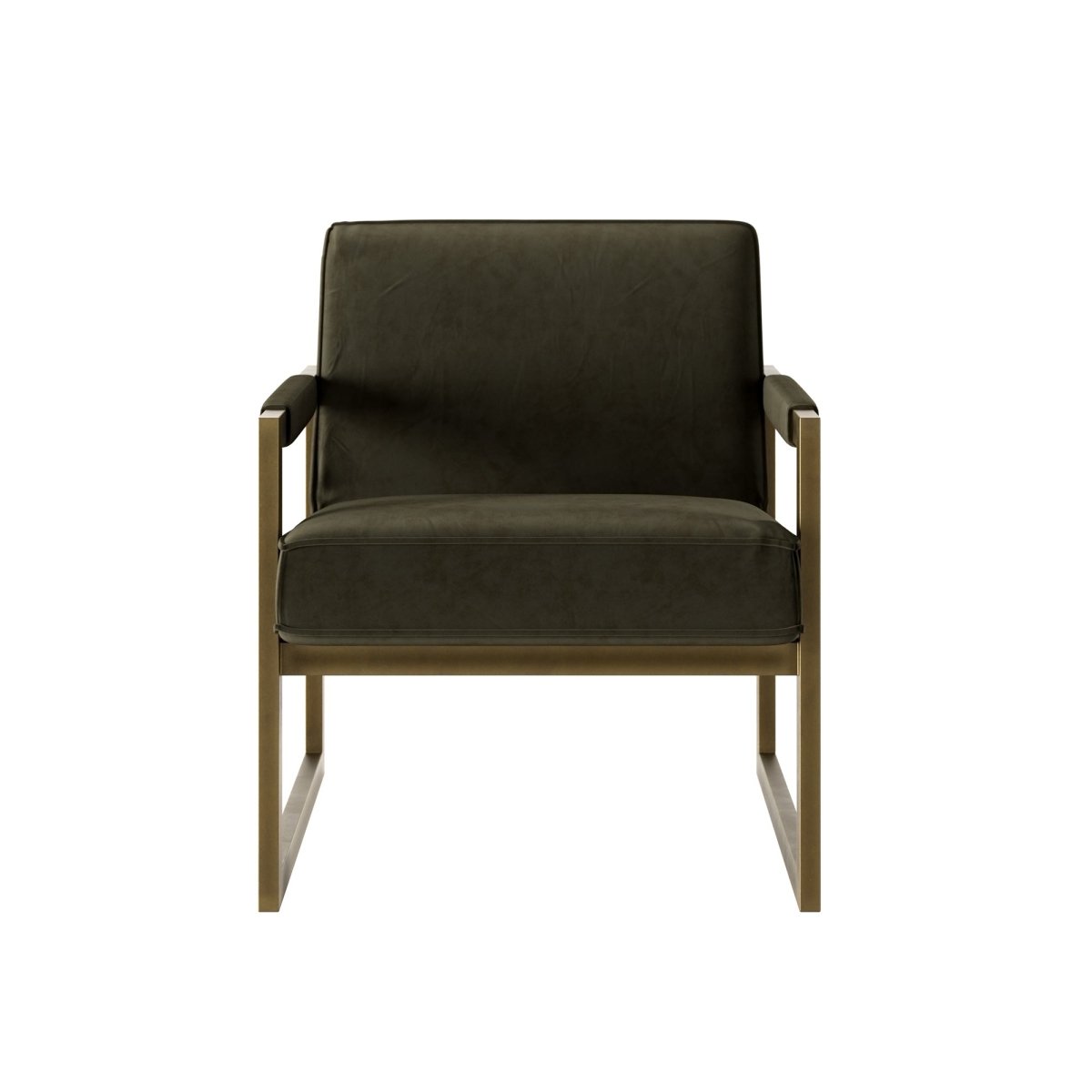 Mickleton Club Chair - Olive - OPULENT co
