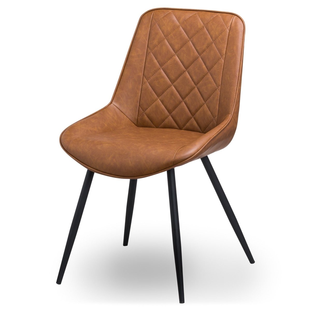 Oslo Tan Dining Chair - OPULENT co